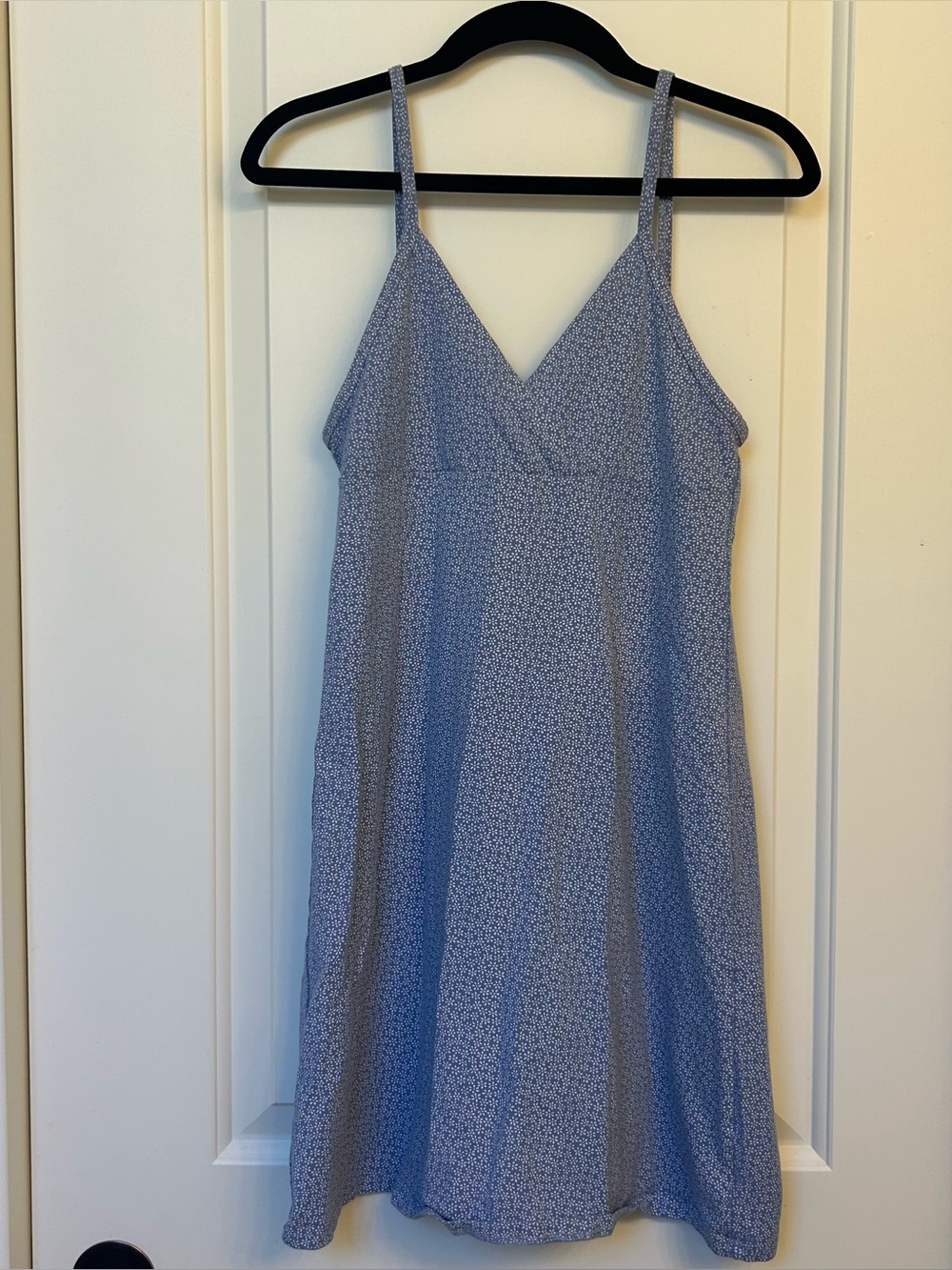 Brandy Melville Blue Floral Mini Dress 🩵